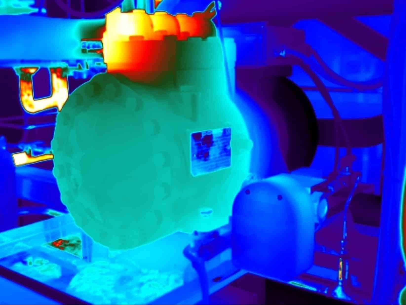 Diensten: Thermografie inspectie compressor